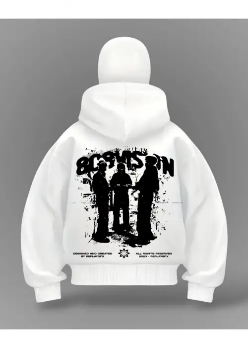 Boy Vision Detail Full Mask Oversize Hırka