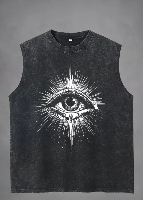 Cosmic Eye Unisex Vintage Eskitme Atlet
