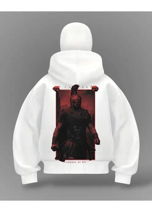 Devil Lord Detail Full Mask Oversize Hırka