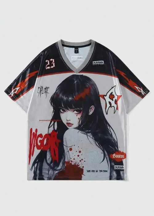 Gothic Detail Unisex Jersey Forma