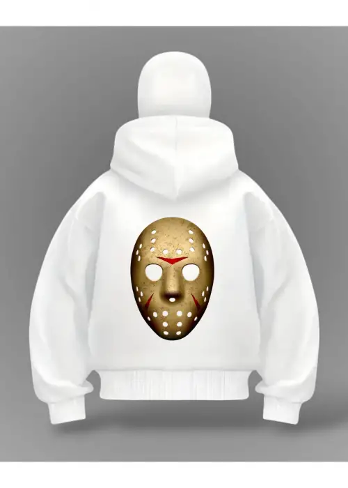Mask Devil Detail Full Mask Oversize Hırka