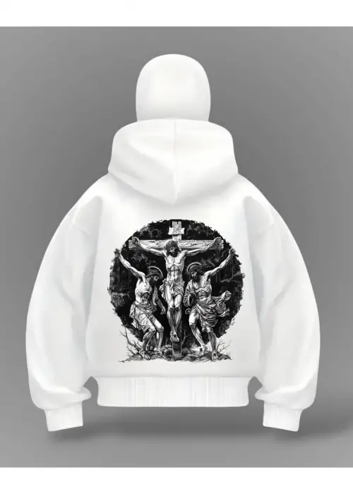 Messiah Detail Full Mask Oversize Hırka