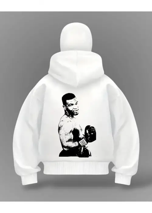 Mike Tysoon Detail Full Mask Oversize Hırka