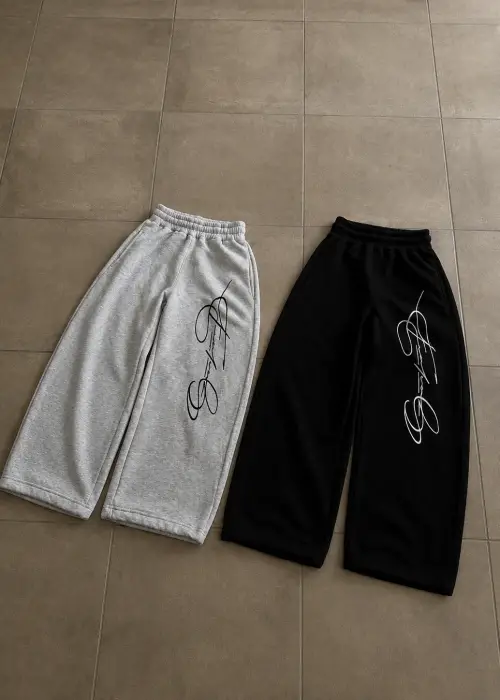 Signature Script Baggy Unisex Eşofman Altı