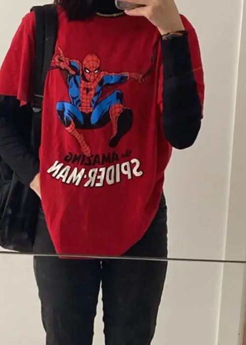 spiderman tişört