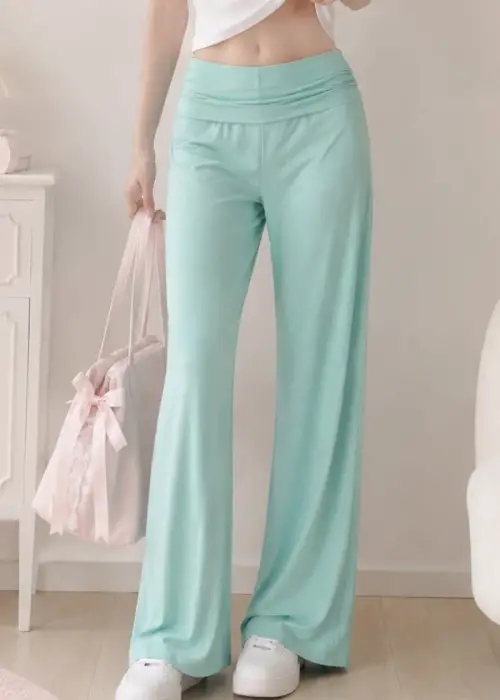 Turkuaz Sabduedd Coral teal Yoga Pantolon