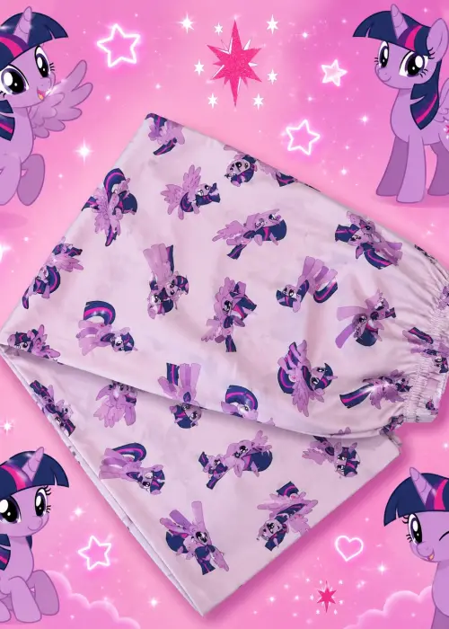 Twilight Sparkle My Little Pony Desenli Eşofman Altı