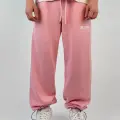 1Blood Nakışlı Pembe Ayarlanabilir Paça Oversize Eşofman Altı