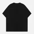 Spider Baskılı Siyah Oversize Tshirt