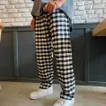 HARAJUKU KARE DESENLİ UNİSEX PİJAMA EŞOFMAN