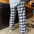 KREM EKOSE DESEN BEL LASTİKLİ VİZON PİJAMA
