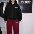1BLOOD Eşofman Altı Nakışlı Premium Ayarlanabilir Paça Oversize Eşofman Altı