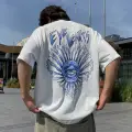 Eye Hearts Beyaz Oversize Tişört