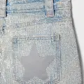 Star Luxy Diamond Taşlı Şort Etek