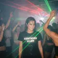 Siyah Certıfıed Cont Baskılı Crop