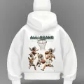 All Brand Baby Detail Full Mask Oversize Hırka