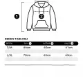 AstroWorld Baskılı Unisex Siyah Hoodie