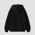 Berlin Baskılı Oversize Unisex Premium Siyah Hoodie