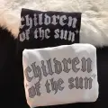 Children Of The Sun Parıltılı Taş Baskılı Oversize Unisex Sweatshirt