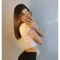Beyaz Protect Your Heart Yazılı Kurdele Model Crop Body