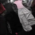 Blessed Script Detaylı Baggy Eşofman Takımı
