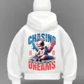 Chasing Dreams Detail Full Mask Oversize Hırka