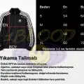 Çizgili Flower Siyah Oversize Unisex Ceket