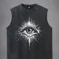 Cosmic Eye Unisex Vintage Eskitme Atlet