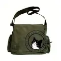 TOTORO CAT Baskılı Unisex Postacı Çantası