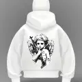 Devil Baby Detail Full Mask Oversize Hırka
