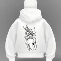 Devil Detail Full Mask Oversize Hırka