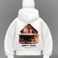 Empty Home Soul Detail Full Mask Oversize Hırka