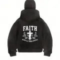 Faıth Baskılı Kar Maskeli Ninja Unisex Sweatshirt Hırka
