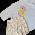 Fluttershy My Little Pony Desenli Alt Üst Takım