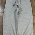 Gri Melanj NY Nakışlı Baggy Eşofman Altı