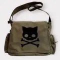 Haki Cat Kurukafa Postacı Çanta