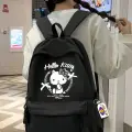 Hello Kitty Face Baskılı Okul Sırt Çantası