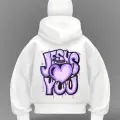 Jesus You Detail Full Mask Oversize Hırka