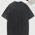 Jujutsu Kaisen Baskılı Yıkamalı Vintage Unisex Oversize T-Shirt