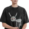 Kod Trend Drake - For All the Dogs Baskılı Yıkamalı Vintage Unisex Oversize T-Shirt