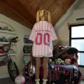 Koyu Pembe Hello Kitty Detail Unisex Jersey Forma