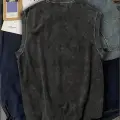 ETNİK DESEN Baskılı Unisex Oversize Yıkamalı Atlet