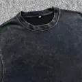 ETNİK DESEN Baskılı Unisex Oversize Yıkamalı Atlet