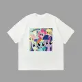 My Little Pony Baskılı Oversize Unisex Tişört