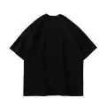 Nirvana Smile Baskılı Oversize Unisex Siyah Tshirt