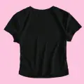 Pink Strawberry Fruit Siyah Body Crop