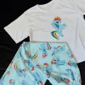 Rainbow Dash My Little Pony Desenli Alt Üst Takım