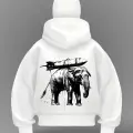 Rocket Fil Detail Full Mask Oversize Hırka
