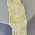 Sarı Restock Kamuflaj Baggy Alt Üst Eşofman Takımı ( 3 İplik Şardonlu)