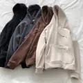Siyah 3 İplik Oversive Sweatshirt